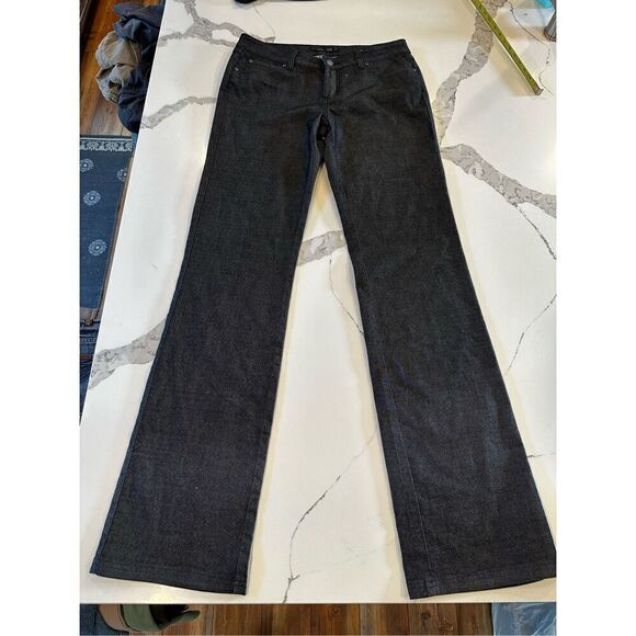 PrAna Mid-Rise Bootcut Jeans Charcoal Women’s Sz 8 Tall - Picture 1 of 8